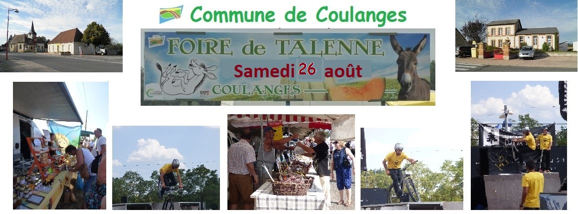 Commune de Coulanges - Foire de Talenne